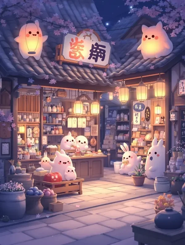 幽灵杂货铺 悬疑 幽灵杂货铺 动漫封面